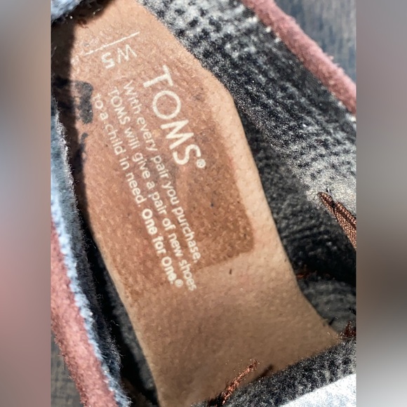Toms Brown Wedge Booties Size W 5 - Picture 8 of 15